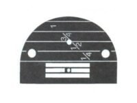 52032LGB Needle Plate Sewing Machine Part