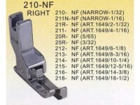 210-NF Presser Foot Sewing Machine Part